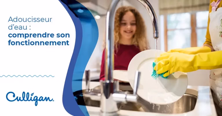Fonctionnement d’un adoucisseur d’eau