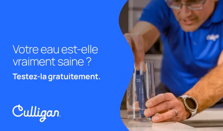 Votre eau est-elle vraiment saine ? Testez-la gratuitement